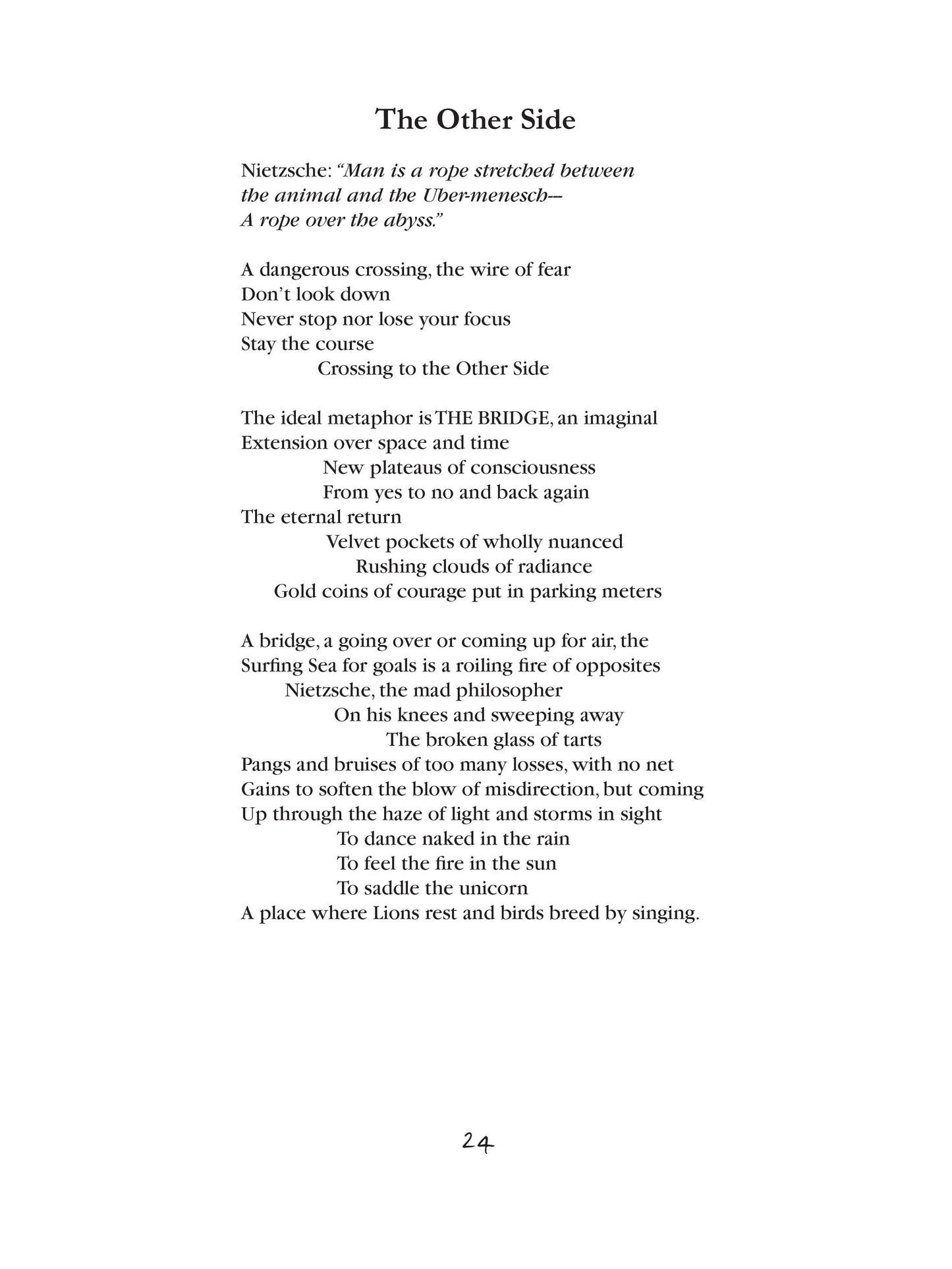 A QUEST FOR MEANING: THE ART & POETRY OF JERRY PFAFFL