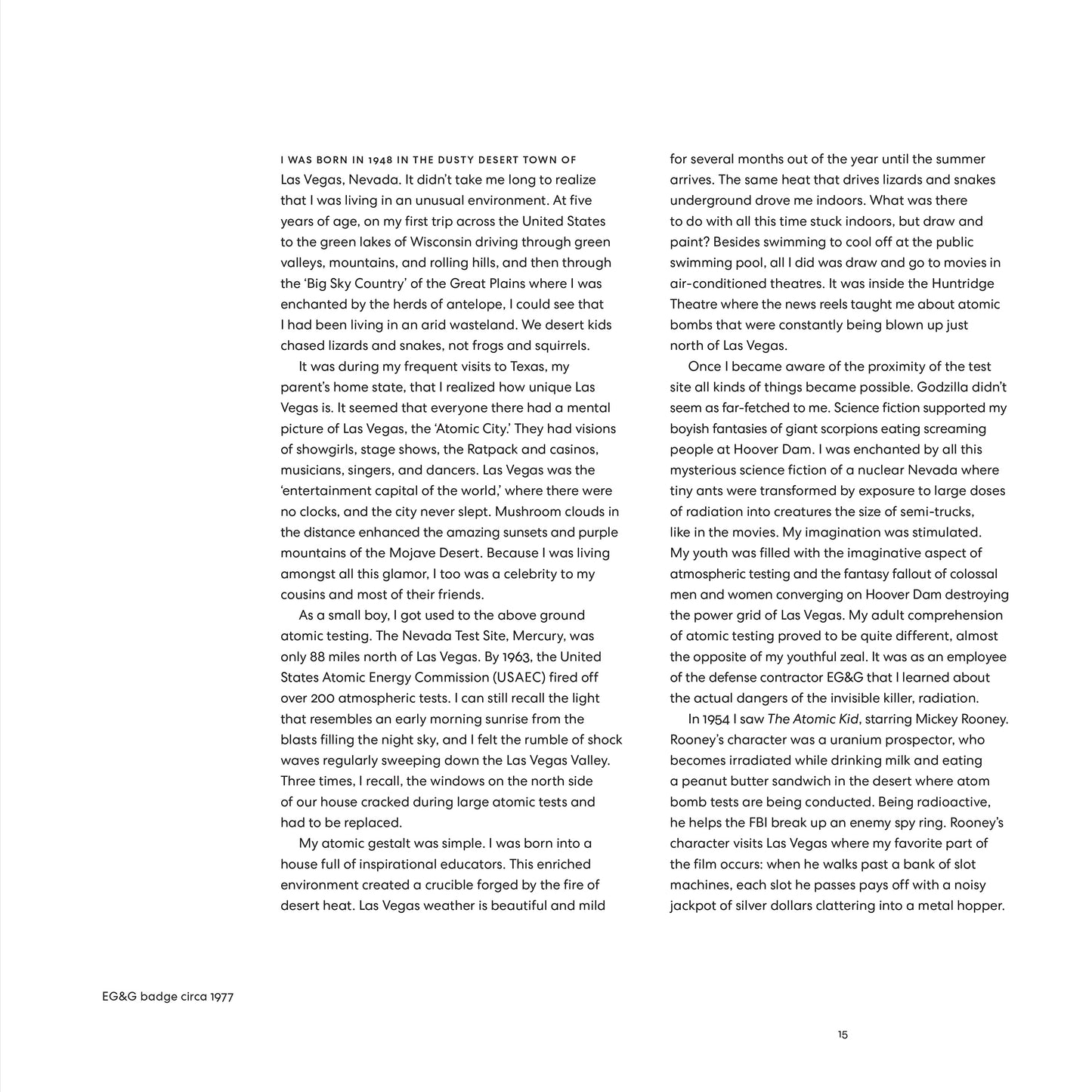 Page 15, The Atomic Kid, James Stanford